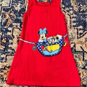 Girls Minnie Mouse dress, purse design opens with Velcro. Good condition